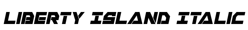 Liberty Island Italic