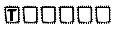 Takker Font Image