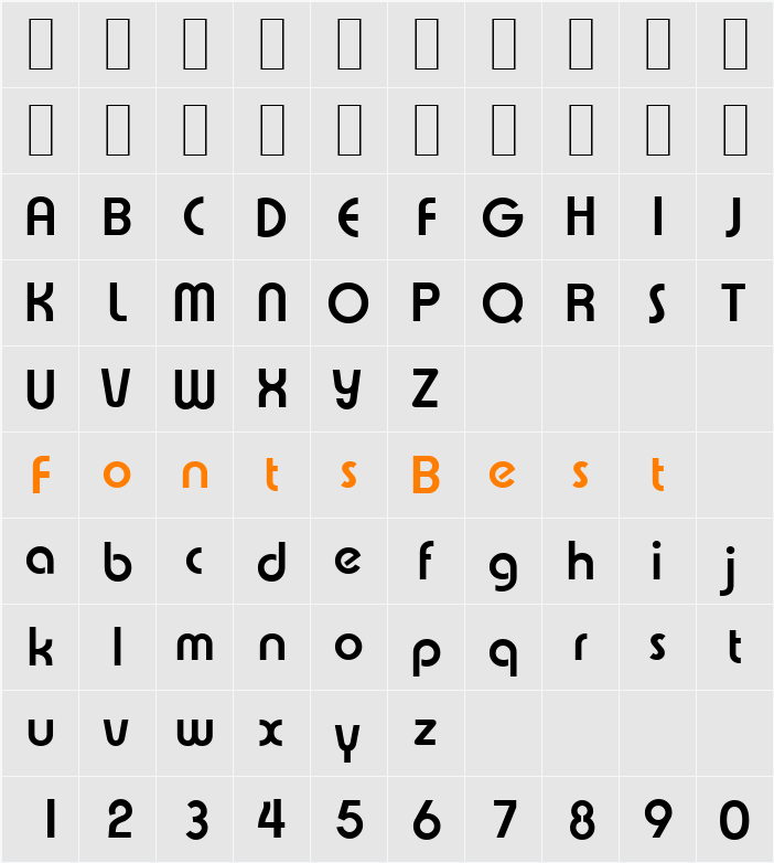 ExpressaSerial Character Map