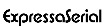 ExpressaSerial Font Image