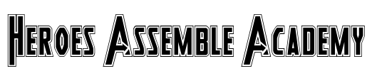 Heroes Assemble Academy Font Image