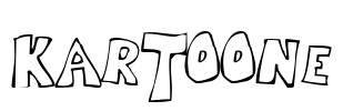 Kartoone Font Image