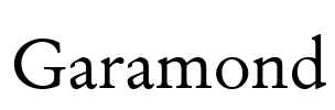 Garamond