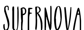 Supernova Font Image