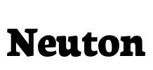 Neuton Font Image