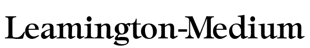 Leamington-Medium
