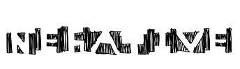 negative Font Image
