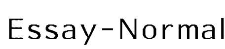 Essay-Normal