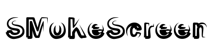SMoKeScreen Font Image