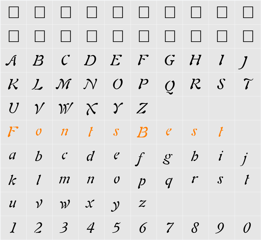 Lushlife Character Map