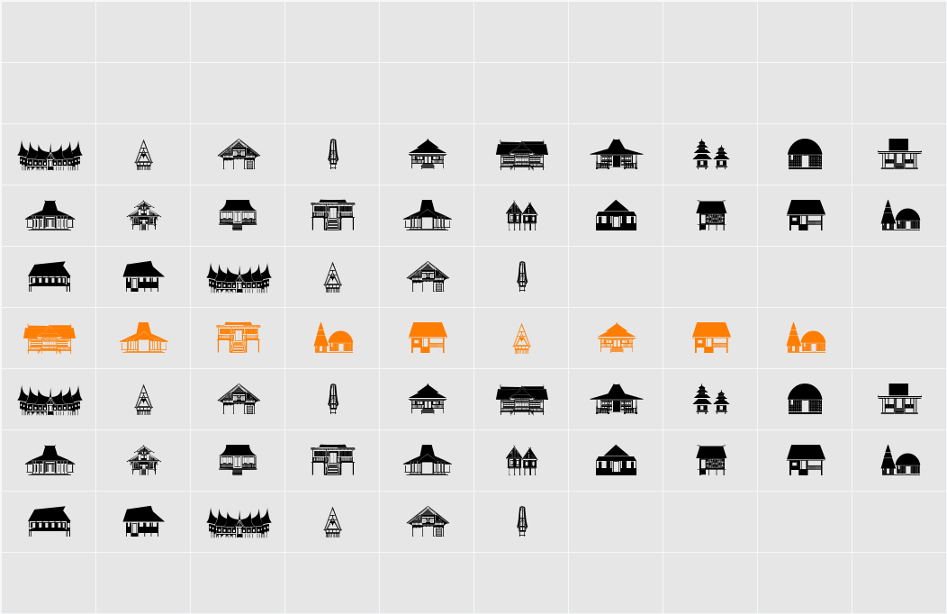 Papan Kita Character Map