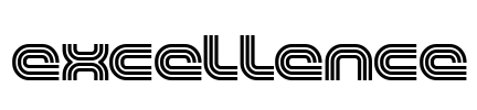 Excellence Font Image