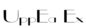 UppEa Ex Font Image