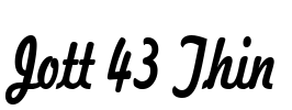 Jott 43 Thin