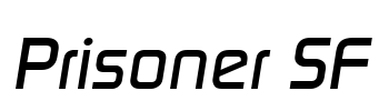 Prisoner SF Font Image