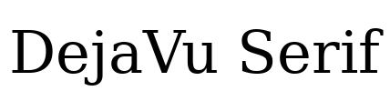 DejaVu Serif
