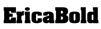 EricaBold Font Image