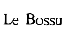 Le_Bossu Font Image