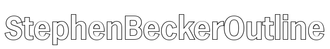 StephenBeckerOutline
