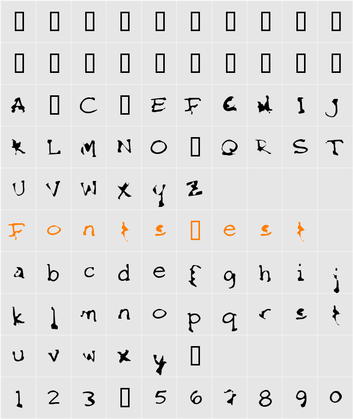 FKR StarLife Character Map