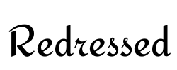 Redressed Font Image
