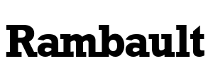 Rambault Font Image