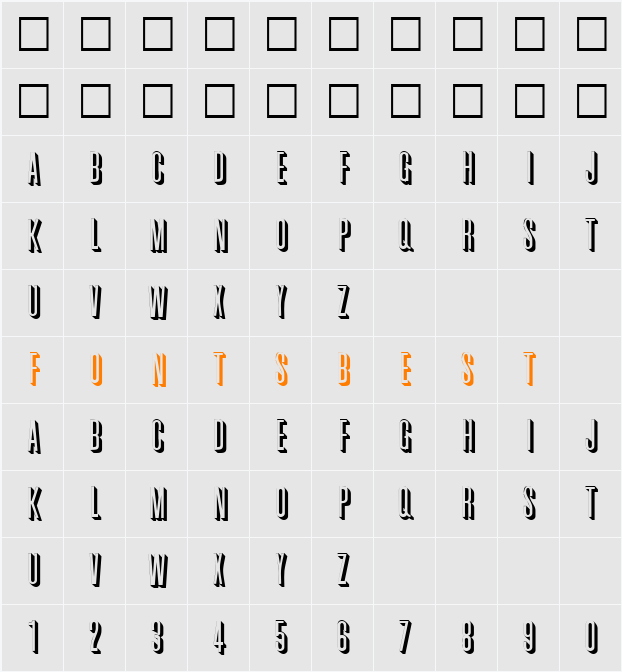 Graphite Character Map