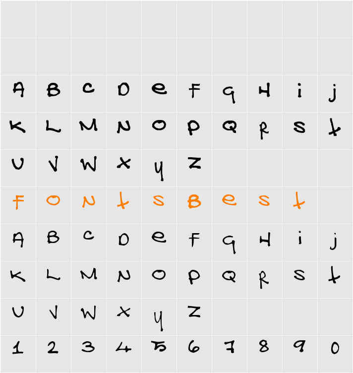 Ghis Ghis Character Map