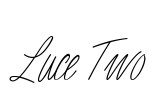 Luce Two Font Image