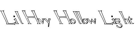 Lil Hvy Hollow Light