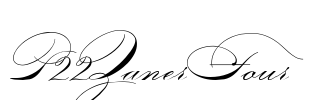 P22ZanerFour Font Image
