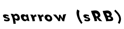 sparrow (sRB)
