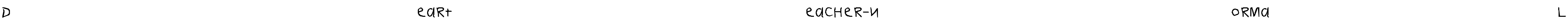 DearTeacher-Normal Font Image