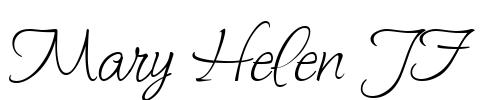 Mary Helen JF Font Image