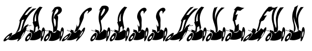 HabSpassHaveFun Font Image