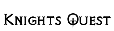 Knights Quest Font Image