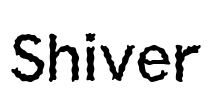 Shiver Font Image