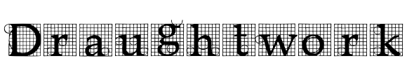 Draughtwork Font Image