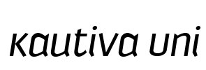 Kautiva Uni Font Image