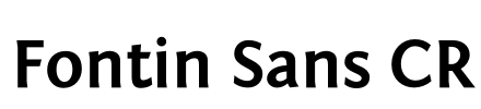 Fontin Sans CR