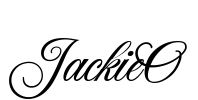 JackieO Font Image