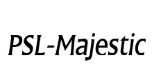 PSL-Majestic Font Image