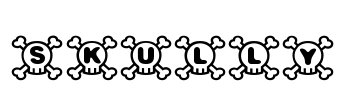Skully Font Image