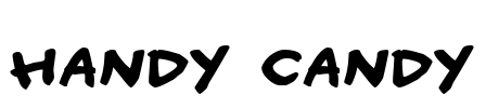 Handy candy Font Image