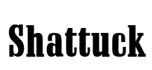 Shattuck Font Image