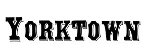 Yorktown Font Image
