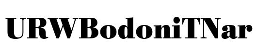URWBodoniTNar