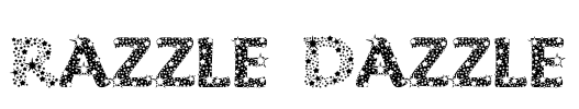 Razzle Dazzle Font Image