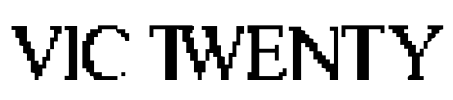 Vic Twenty Font Image