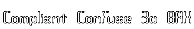 Compliant Confuse 3o BRK